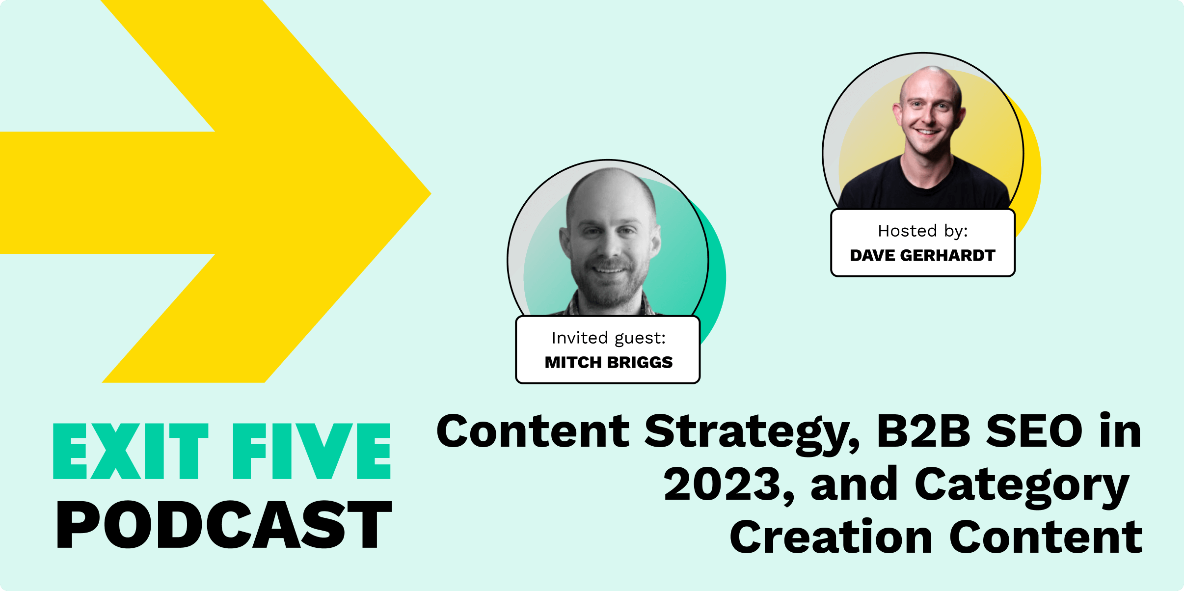 #92: Content Strategy, B2B SEO in 2023, and Category Creation Content with Mitch Briggs (SEO Success Manager at Demandwell)