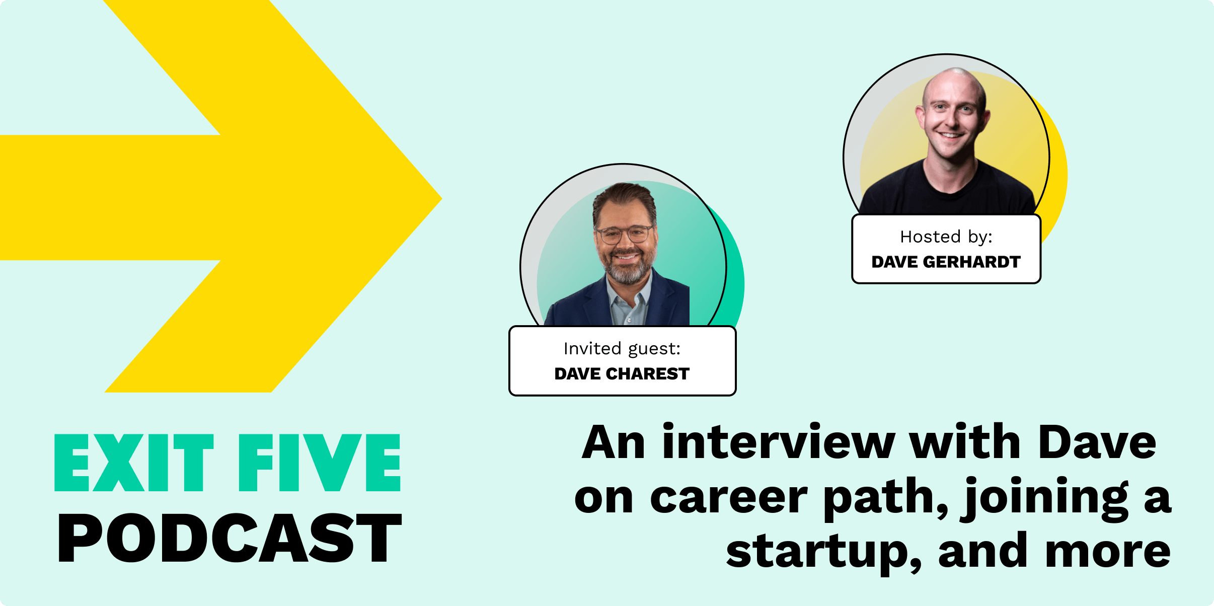 An interview with Dave on career path, joining a startup, and more